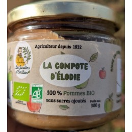 Compote de Pomme 300g bio